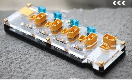HGLRC Thor PRO LiPo Parallel Charging Board — 40A, XT60 + XT30, 2–6S, for IMAX B6, ISDT Q6 Nano, Reward6 Pro, P6