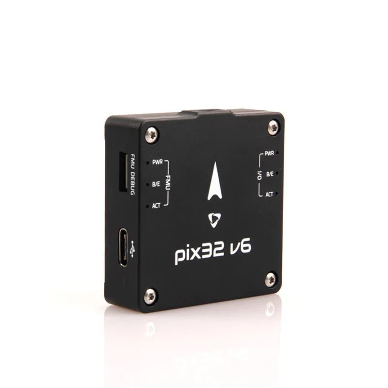 Holybro Pixhawk 6 (PIX32 V6) Flight Controller — FMU v6, PX4 & ArduPilot, Standard & Mini Baseboard, PM02, M9N/M10 GPS Bundles