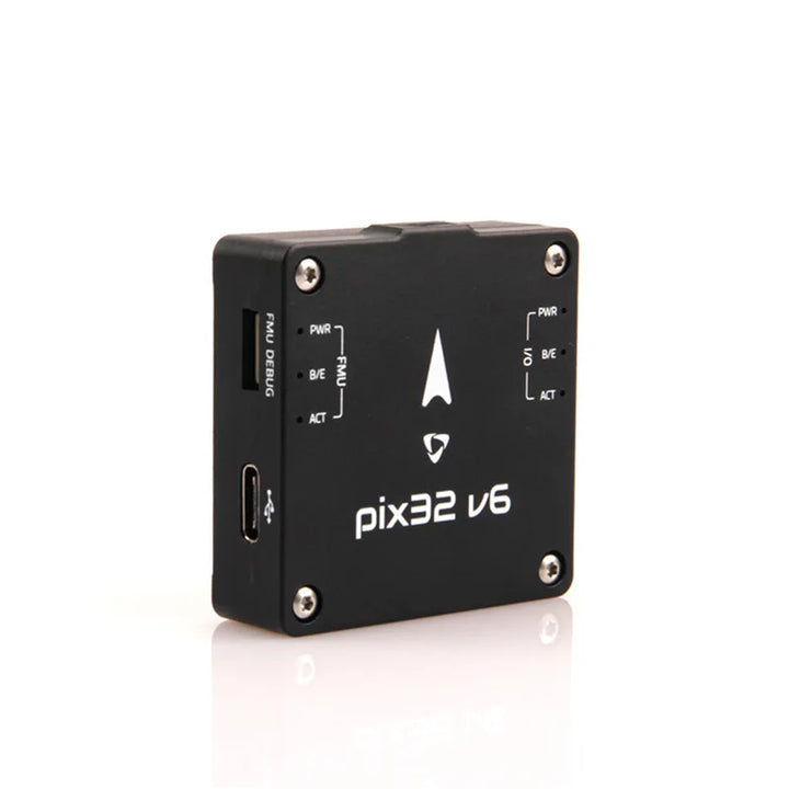 Holybro Pixhawk 6 (PIX32 V6) Flight Controller — FMU v6, PX4 & ArduPilot, Standard & Mini Baseboard, PM02, M9N/M10 GPS Bundles