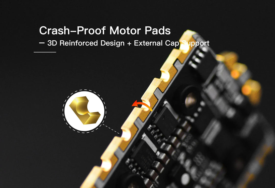 NewBeeDrone Hummingbird 200 RaceSpec Stack 20x20mm/200 RaceSpec FC AT32F435 Built-in ELRS 2.4GHz/ 200 ESC RaceSpec 80A AM32 3-6S