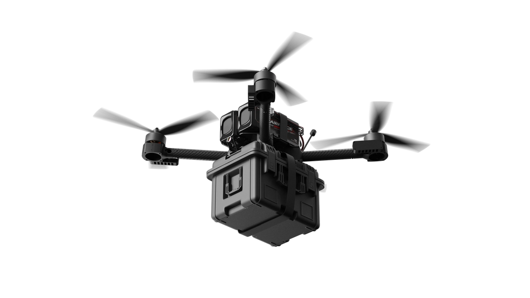 HS Airforce HS-P134M 11KG Heavy-Lift Long-Range FPV Drone 7KG Payload 130KMH ELRS 8S LiPo