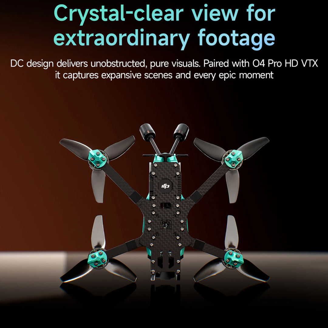 Sub250 OasisFly35 3.5" DC Cinewhoop GPS O4 Pro 4S 1804 RedFox 45A AIO