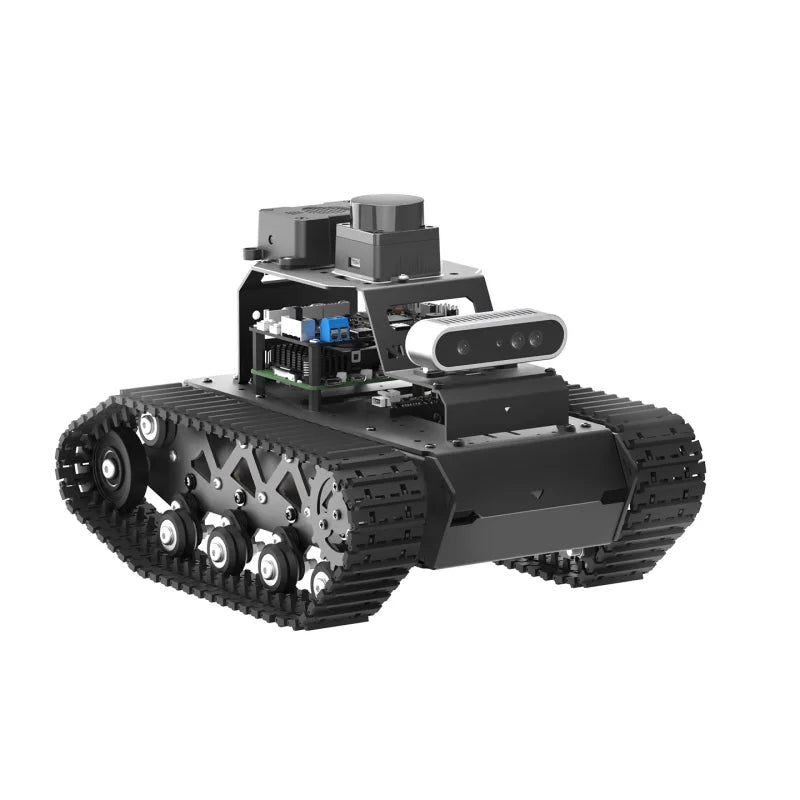MentorPi T1 ROS2 Robot Car — Raspberry Pi 5, LiDAR SLAM, AI Vision, ChatGPT, Autonomous Driving, Starter/Standard/AI Pro