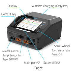 ToolkitRC M6DAC V2 Dual-Channel Smart Charger — 400W/CH, 700W Sync, 16A, 1–6S LiPo/LiHV, 65W USB-C PD, AC/DC, CE/RoHS/FCC