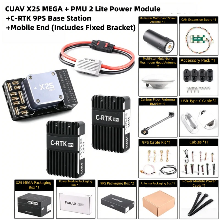 CUAV X25 MEGA Industrial ArduPilot/PX4 Flight Controller