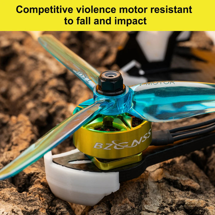 BZGNSS Chuanyun Series 2207 1960KV Brushless Motor — 6S, Turbo-Cooled, 5-Inch FPV Racing & Freestyle