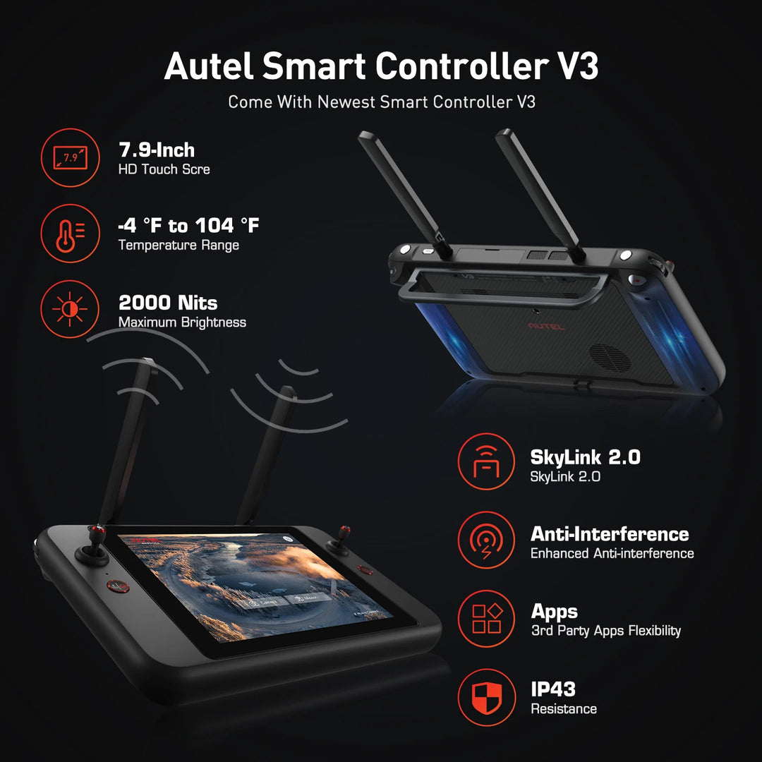 Autel EVO II Pro 6K Enterprise V3 Drone with Smart Controller