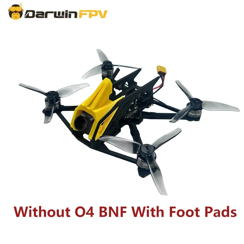 DarwinFPV BabyApe III 3" BNF Freestyle FPV Drone - F411 ELRS 2.4G Analog
