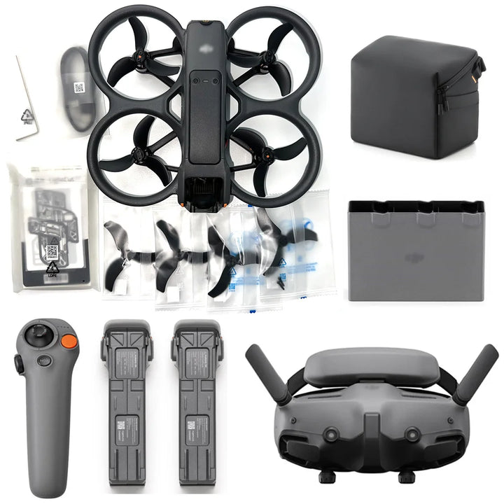 Original Battery and Goggles 3 / RC Motion 3 for AVATA 2 FPV Drone 65W Two-Way Charging Hub Storage Bag Accessrioes Spare Parts