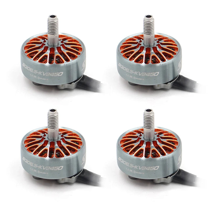 SPARKHOBBY XSPEED 2306.5 Pro 1700KV 2450KV Brushless Motor 3~6S Lipo 5mm Shaft Suitable for 5~6inch Propeller Racing Drones DIY