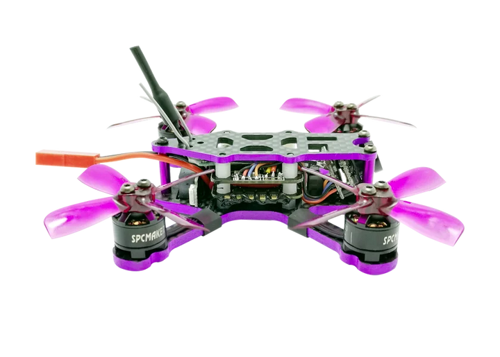 SPCMAKER 95X Crossover Quad Remote Control Model  Aircraft 1104 7500KV  Motor FPV Racing RC Drone PNP BNF Kit 63g