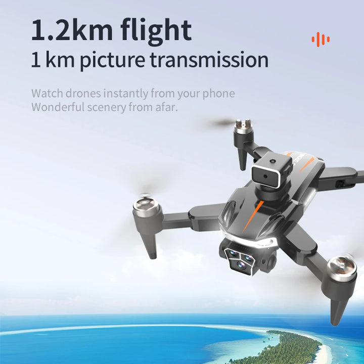 360° Obstacle Avoidance Folable Flying-Drone Wind Resistance Quadcopters Toy For Adult Children