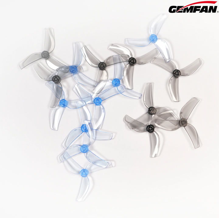 Gemfan 1614-3 40mm 3-Blade Micro Whoop Props 8 Pairs 1mm/1.5mm for 0802 Motors