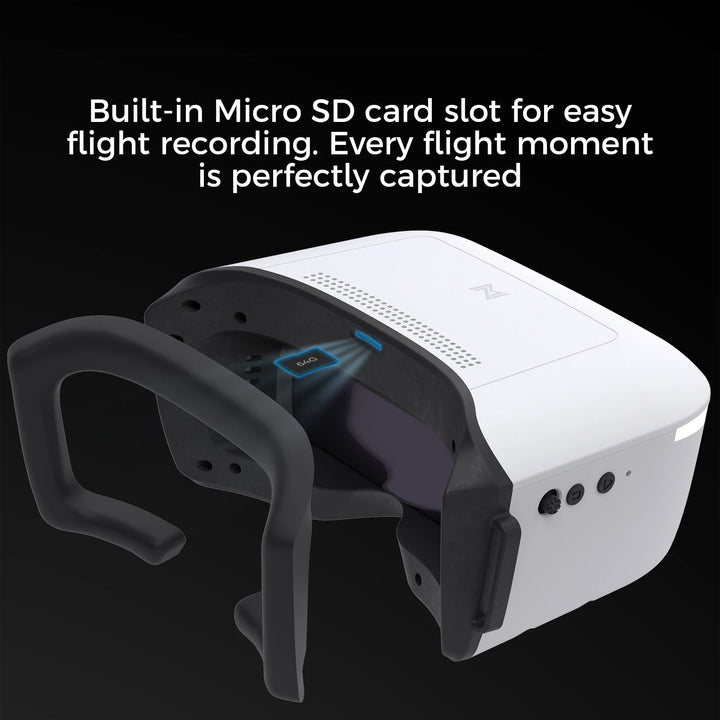 Caddx Walksnail Avatar HD FPV Goggles L 1920x1080 4.5 Inch 4km Distance Head Tracking for RC Cars FPV Drones Fixed-wing Gimbal