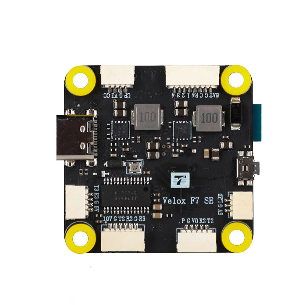 T-MOTOR F7 Stack-Velox CINE F7 FC+V50A SE 4-in-1 ESC MCU: STM32F722