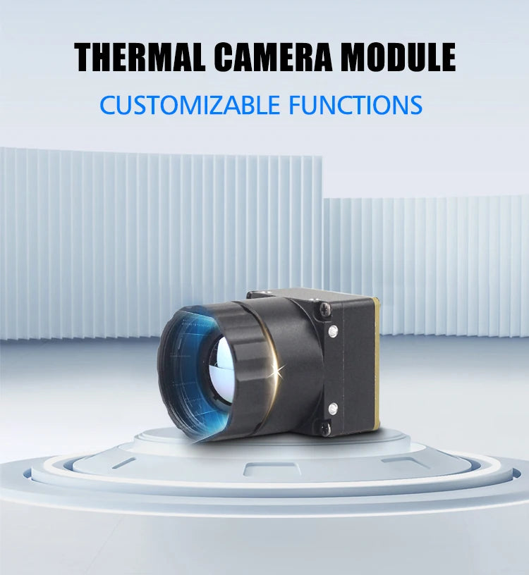 Compact Thermal Camera Module 256x192 Thermal Camera Mini Module Uncooled Night Vision Thermal Camer ...
