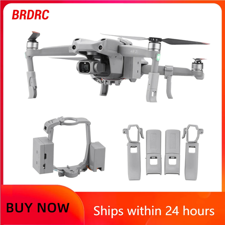 BRDRC Drop System for DJI Air 2S/Mavic Air 2 Airdrop Thrower Transport Device with Landing Gear Long Distance Deliver Accessory