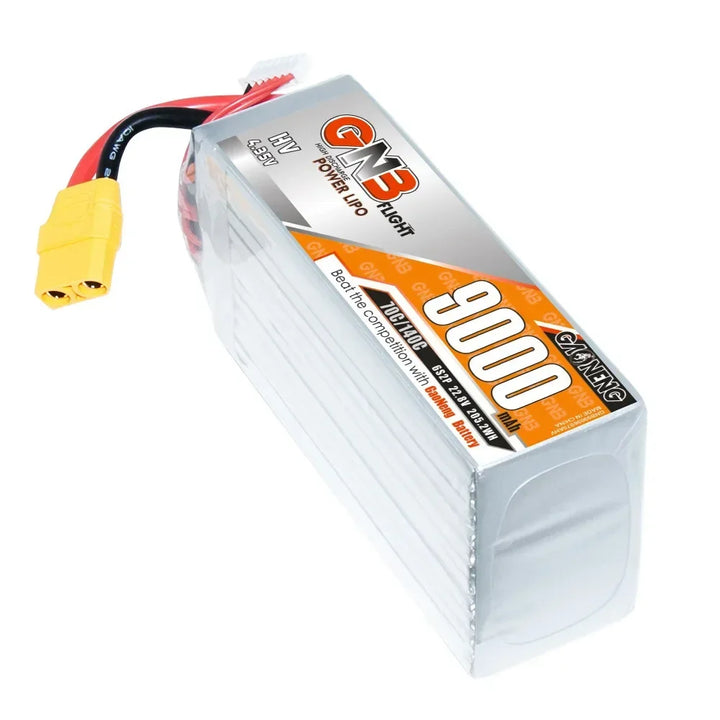 Gaoneng GNB 9000mAh 6S HV LiPo Battery 22.8V 70C/140C — XT60 or XT90S for UAV & Large FPV