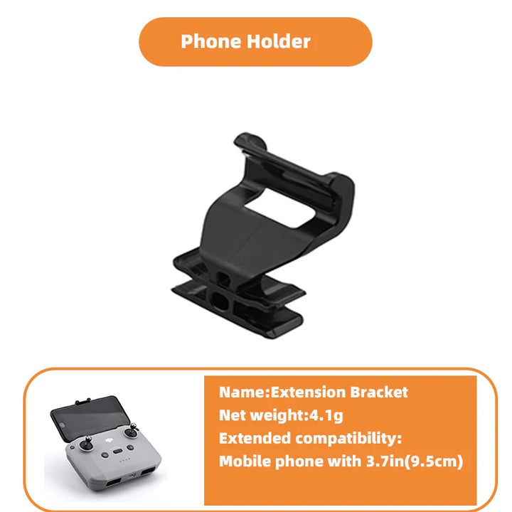 Expansion Bracket for DJI Mavic 3/Air 2S/Air 2/Mini 2/Mini 3 Pro/Air 3/Neo/Flip Drone Remote Control Tablet Holder Phone Holder
