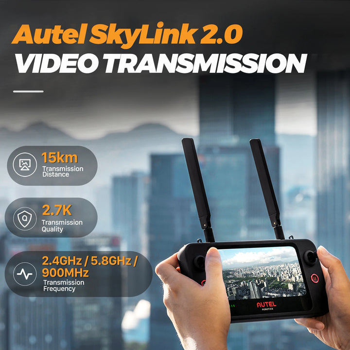 Autel Robotics EVO II Pro V3 Professional Camera Drone — 6K, 1" Sony CMOS, 40 Min, 15km, 360° Obstacle Avoidance