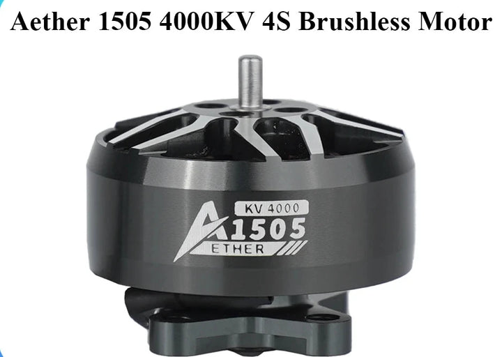 DeepSpace Aether 1505 4000kv 4S Brushless Motor 2mm Shaft 12N14P for RC FPV 2.5-3.5inch FPV Freestyle Racing Cinewhoop Drone