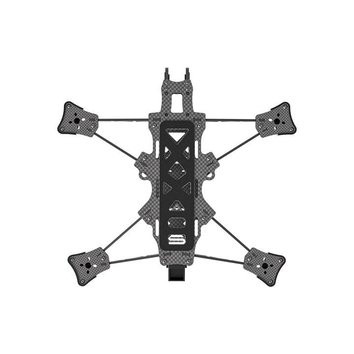 AOS UL7 V5 Ultra-Light FPV Frame Kit with 3mm arm compatible with O4 Air Unit Pro for FPV