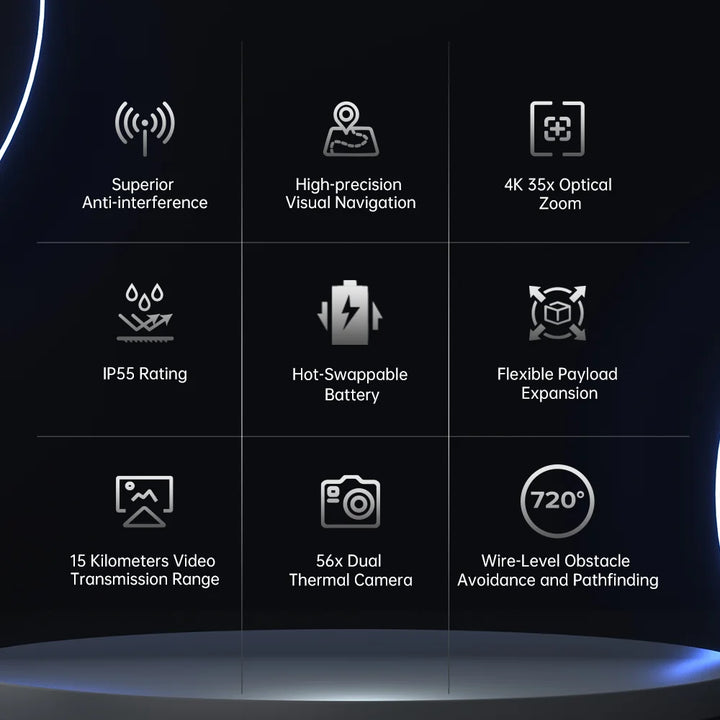 Autel Alpha Drone 4K HD Camera - 15KM Image Transmission 720° Obstacle Avoidance RC Aerial Photography