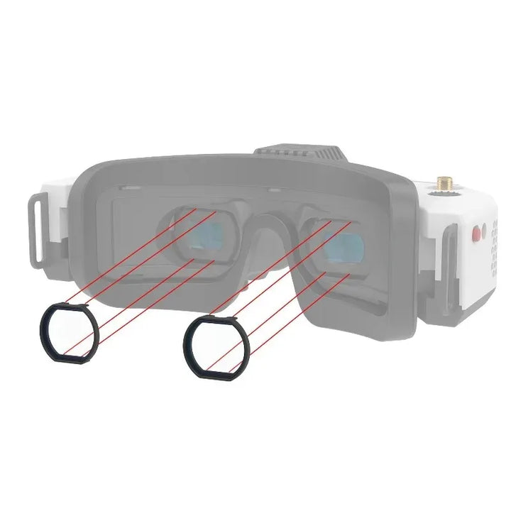 HDZero Goggle 2 FPV Digital Goggles — HD Low-Latency, Customizable Lenses, MIPI