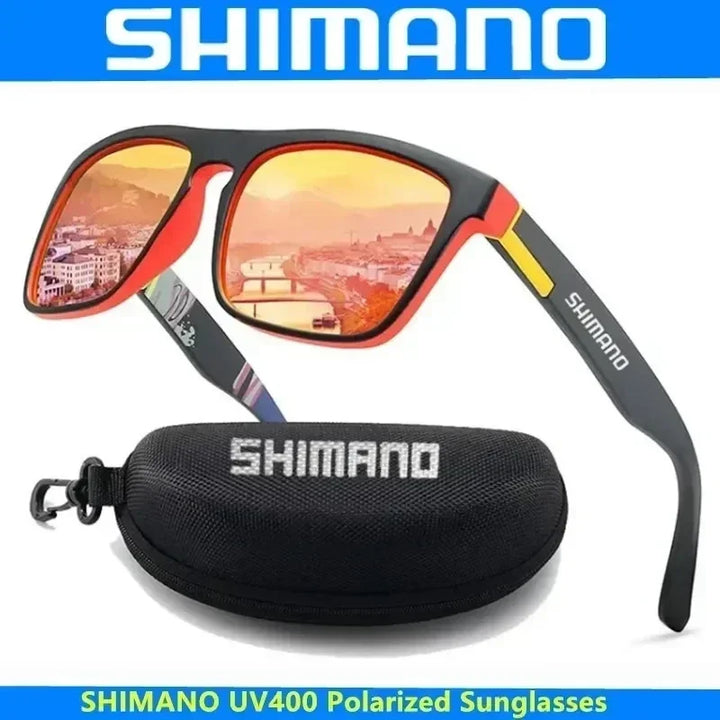 Shimano Fashion Cycling Glasses Outdoor Sunglasses Men Women Sport Goggles UV400 Bike Bicycle Eyewear Fishing glasses