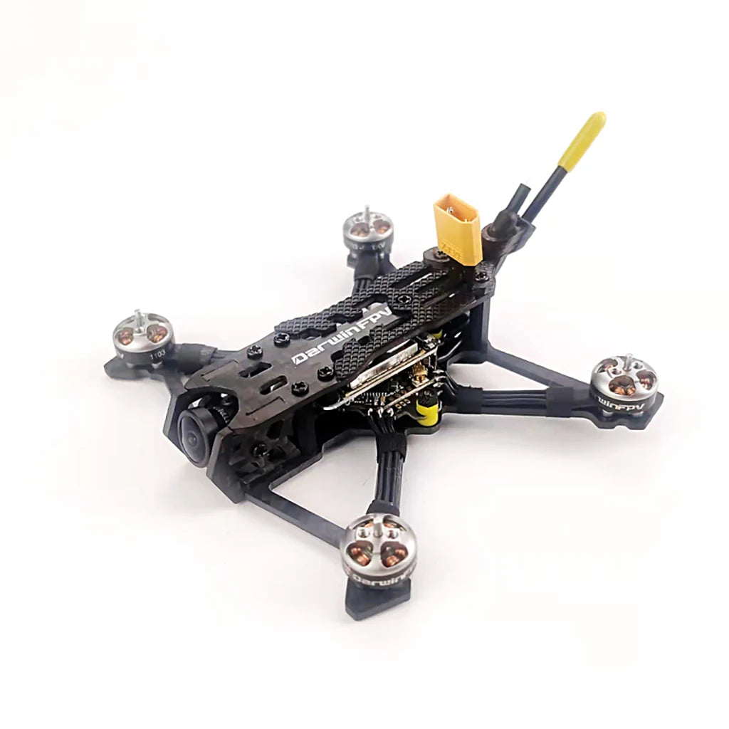 DarwinFPV FPV Frame Kit RC Plane Quadcopter Brushless Motor w/ RunCam Nano 4 Camera F411 15A Flight Controller VTX Propeller ESC