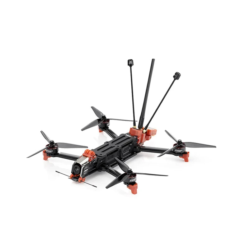 GEPRC MOZ7 V2 FPV Drone — DJI O4 Pro, STM32H743, 2809-1450KV, 25min, 15KM, GPS, ELRS/TBS, 7-Inch Long Range