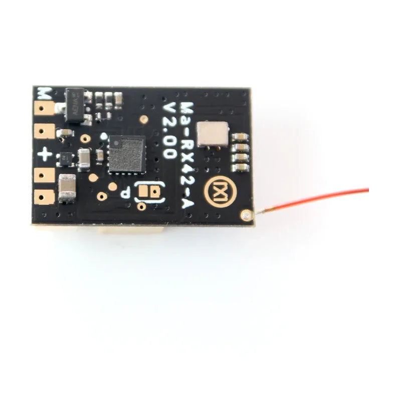 FlySky MA-RX42-A2 Micro Receiver - 2.4G AFHDS 2A 8CH PPM/PWM Built-in 5A Brushed ESC RC Airplane