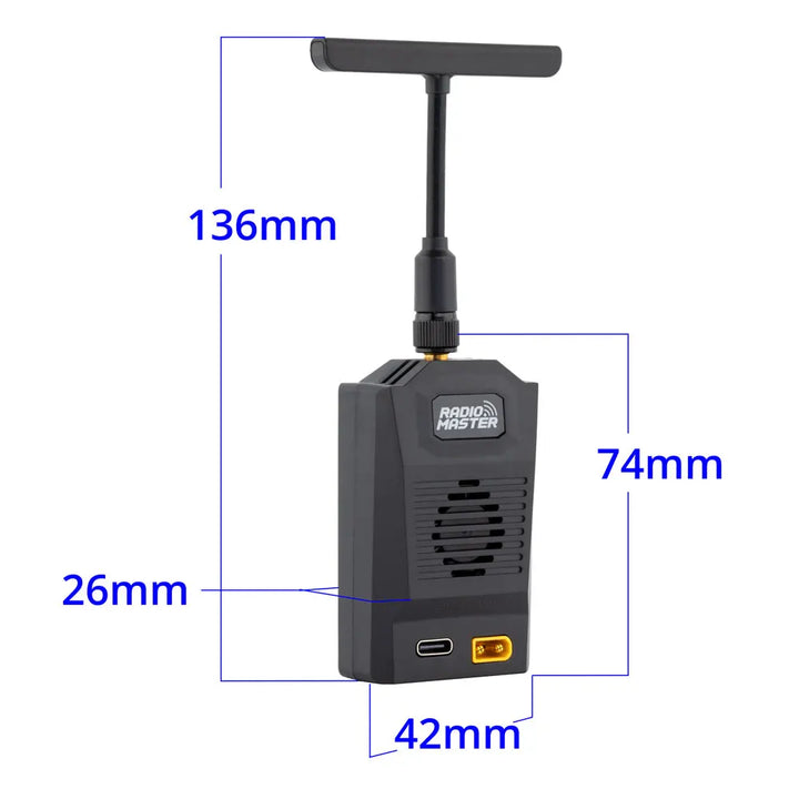 RadioMaster Ranger Nano 2.4GHz ELRS Module Wifi and Bluetooth support