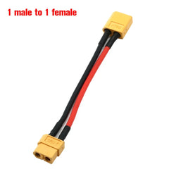 XT60 Battery Connector Y Splitter - 14AWG Parallel Cable 60A