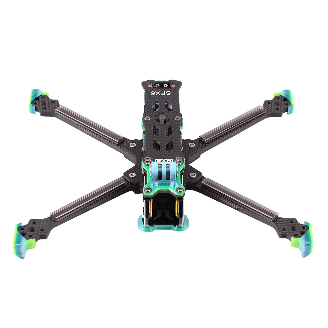 DYS Freestyle FPV Drone Frame Kit Carbon Fiber 6 Inch Support DJI O3 Air Unit for RC FPV Racing Drone