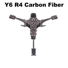 Y6R4 4" Carbon Fiber FPV Drone Frame Kit - 195mm Racing Freestyle