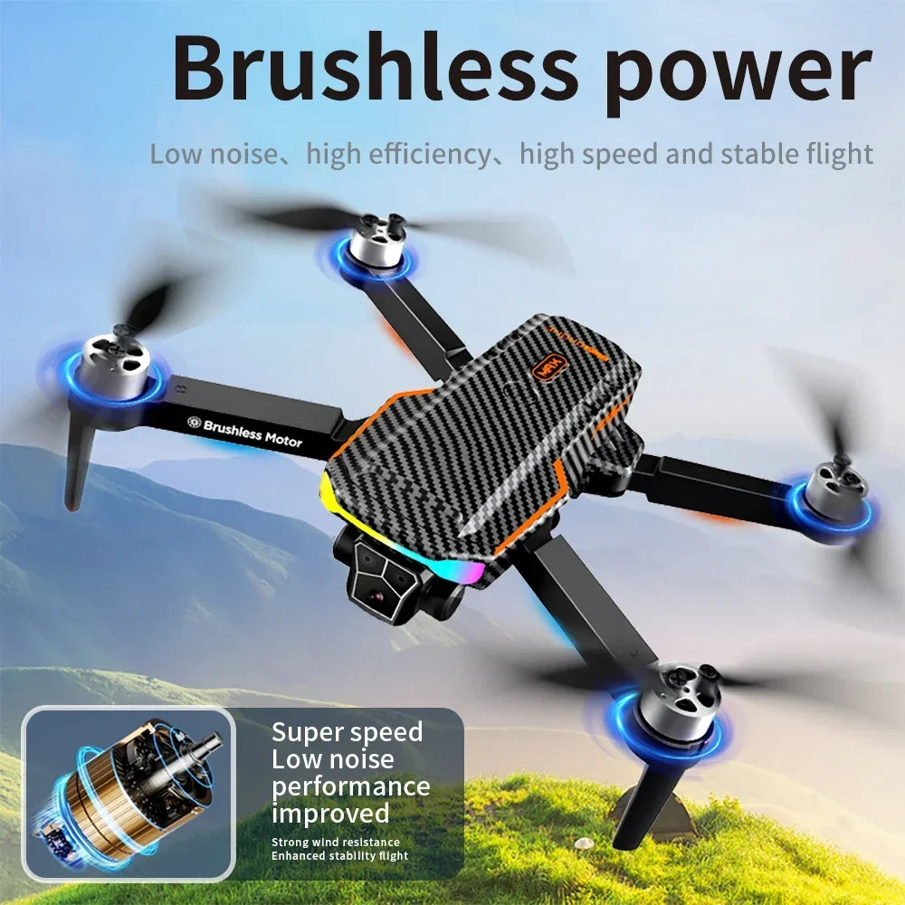 2024 New Drone 8K Ultra HD Camera All-round Obstacle Avoidance Aerial Photography Mini Dron RC for Kids Gift