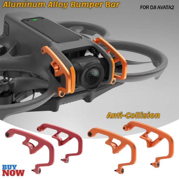 For DJI Avata 2 Drone Aluminum Alloy Bumper Bar Anti-Collision Gimbal Lens Protection Guard Bar For Avata2 Drone Accessories