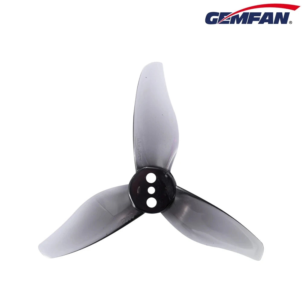 4Pairs GEMFAN Hurricane 2023 3-Blade 2 Inch Propeller 3 Holes 1.0mm/1.5mm Center Hole Diameter for RC Toothpick FPV Drone