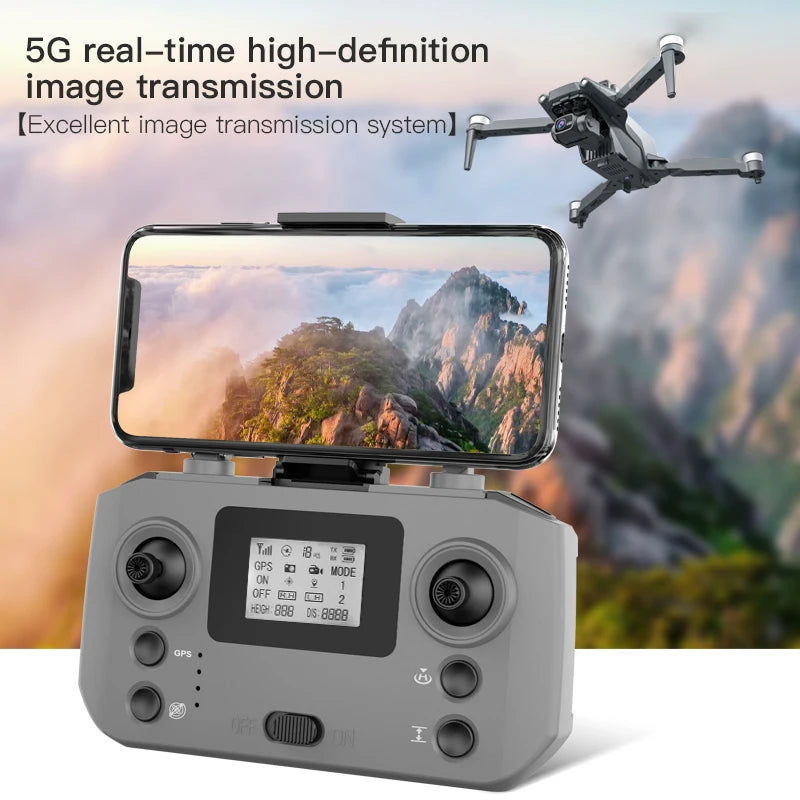 Drone With 4K Professional Camera 360° Laser Obstacle Avoidance GPS+5gHD Image Transmission ESC Camera Mini Drone Aerial Vehicle