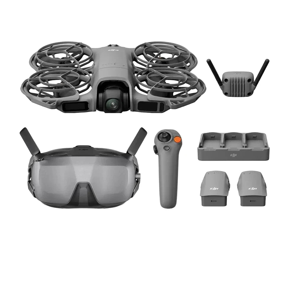 DJI Neo 2 — 4K 60FPS, 151g, O4+ 20km, Omnidirectional Obstacle Sensing, Front LiDAR, 49GB Storage, Palm Takeoff, Gesture Control, 19 Min Flight