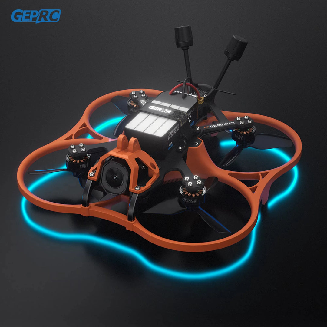 GEPRC Cinelog30 V3 RC Freestyle Drone O4 Pro Air Unit /WTFPV SPEEDX2 1404 3850KV TAKER F722 45A 32Bit AIO 16MB FPV Quadcopter