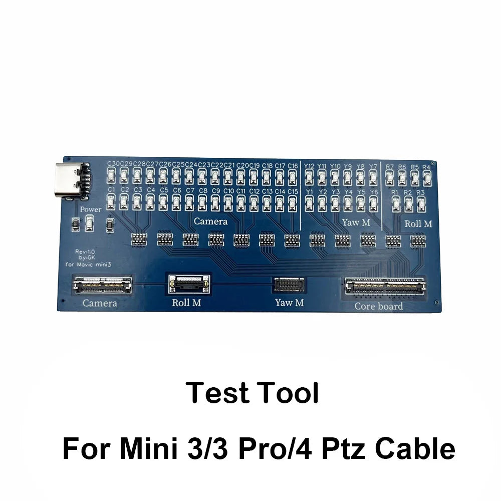 Original Gimbal Parts For DJI Mini 4 Pro Camera Ptz Cable Gimbal Roll Arm Bracket Pitch/Yaw Motor Left Right Rubbers In Stock