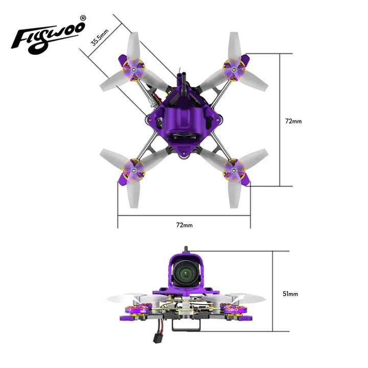 Flywoo Firefly16 1S Nano Baby V3 O4 Tiny Drone