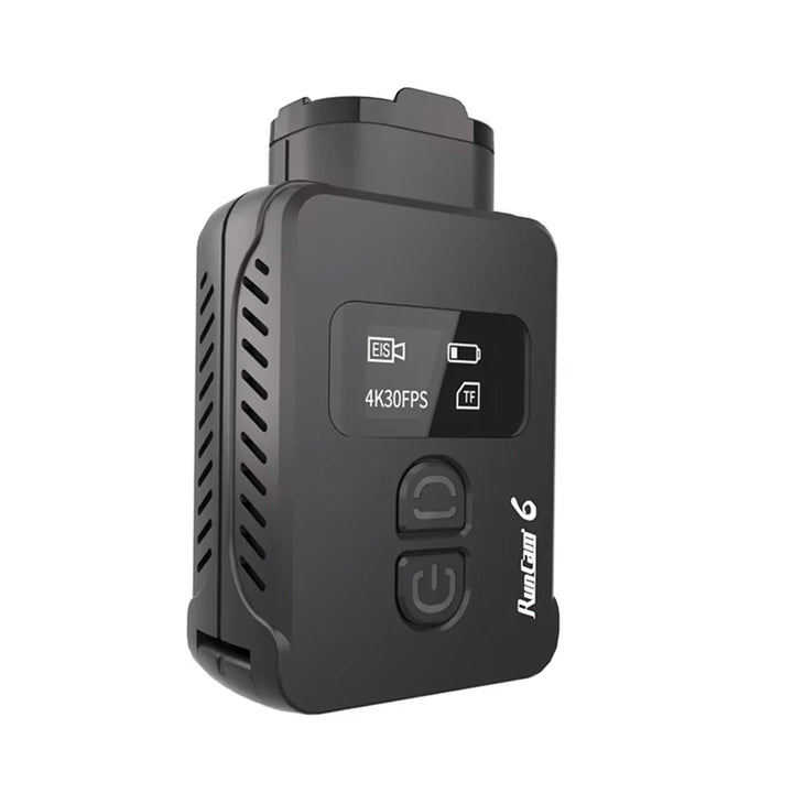 RunCam 6 — 4K 30fps FPV Action Camera, Sony IMX377 12MP, MP4, Micro SD, 19×19×27mm, 160° FOV, for FPV Drones