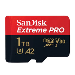 SanDisk Extreme Pro microSD Card | U3, V30, A2, 4K