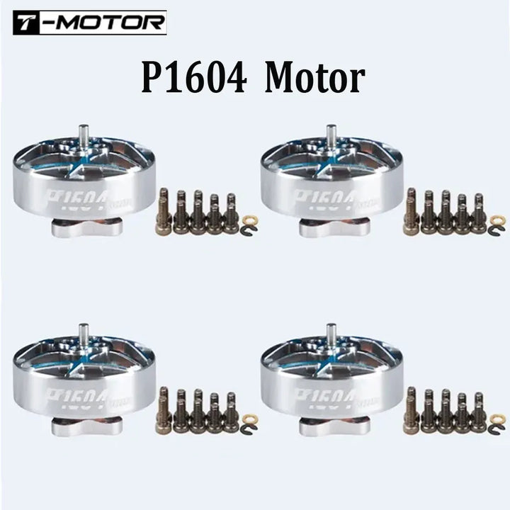 4PCS T-MOTOR P1604 KV2850 6S/KV3800 4S Brushless Motor 1.5mm Shaft 9*9mm Holes For RC FPV Freestyle 3.5inch Sub 250g Drone