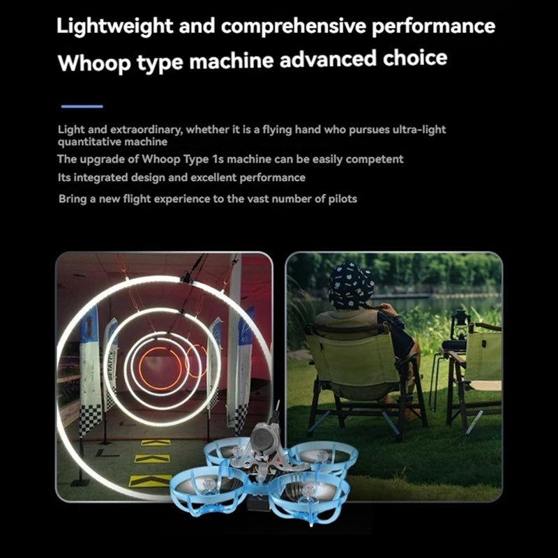 Air Brushless FC Flight Controller 5-IN-1 Flight Controls ESC VTX OSD Receiver Aio Module For FPV Drone Whoop Air65/75