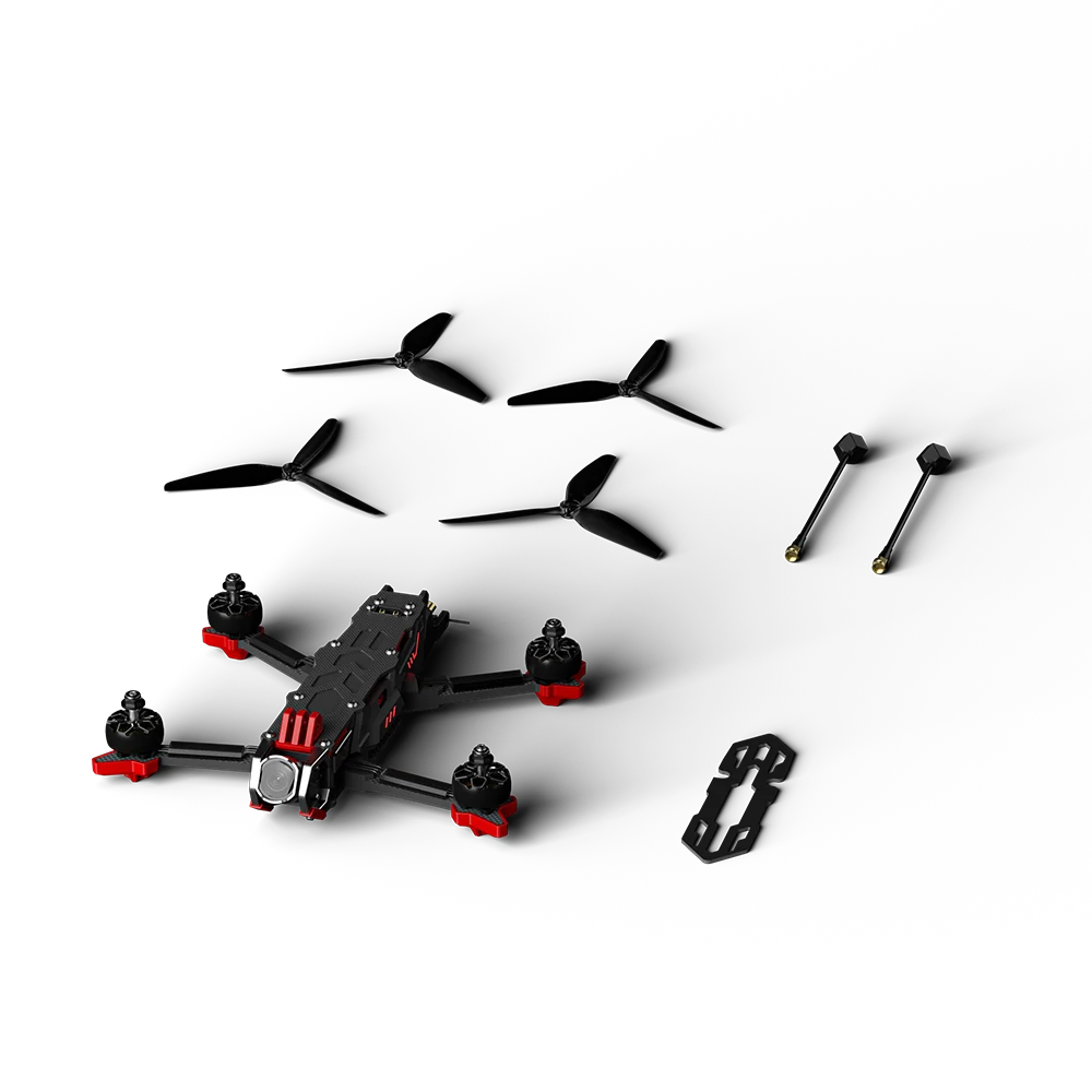 iFlight CineFlow 5 O4 6S HD 5inch Drone BNF with O4 Air Unit Pro / XING2 2207 2050KV motor for FPV cinematic freestyle