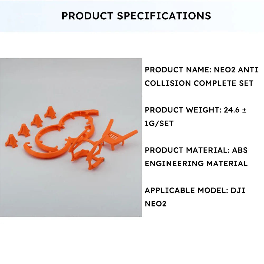 DJI Neo Gimbal Protector 4-in-1 | Anti-Collision Bumper Bar Protection Kit